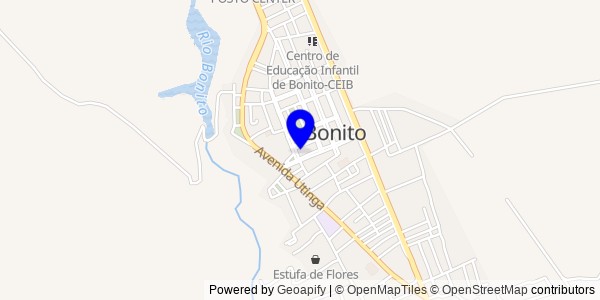 Mapa de Bonito - Fisioterapeutas