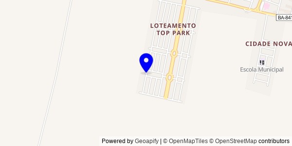 Mapa de Candiba - Fisioterapeutas