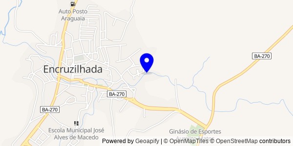 Mapa de Encruzilhada - Nutricionistas