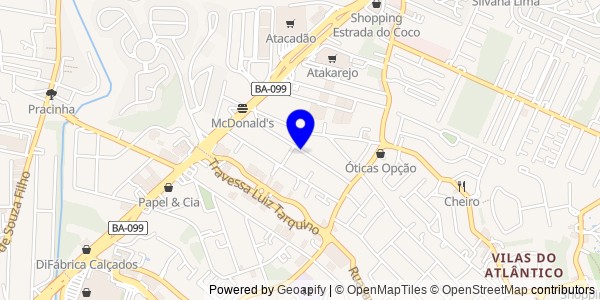 Mapa de Itaeté - Nutricionistas