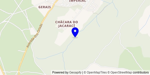 Mapa de Jacaraci - Fisioterapeutas