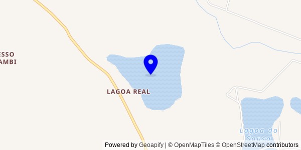 Mapa de Lagoa Real - Nutricionistas