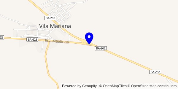 Mapa de Maetinga - Fisioterapeutas