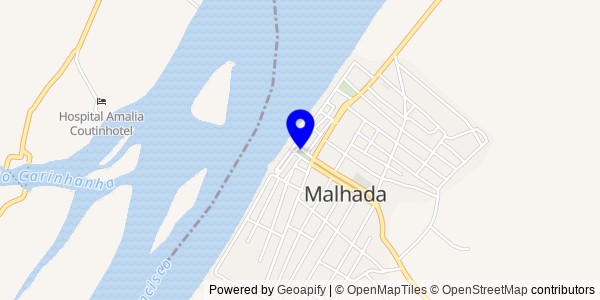 Mapa de Malhada - Fisioterapeutas