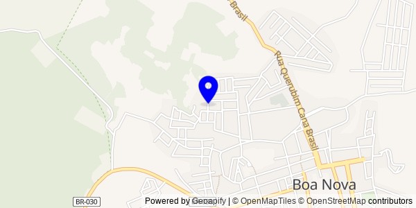 Mapa de Manoel Vitorino - Nutricionistas