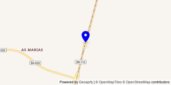 Mapa de Nova Itarana - Nutricionistas