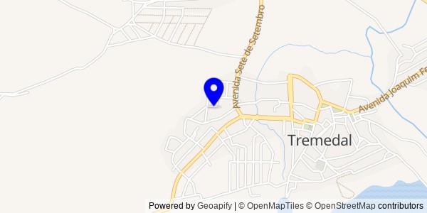 Mapa de Piripá - Nutricionistas