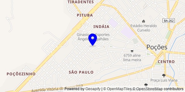 Mapa de Planalto - Fisioterapeutas