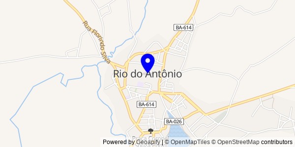 Mapa de Rio do Antônio - Nutricionistas