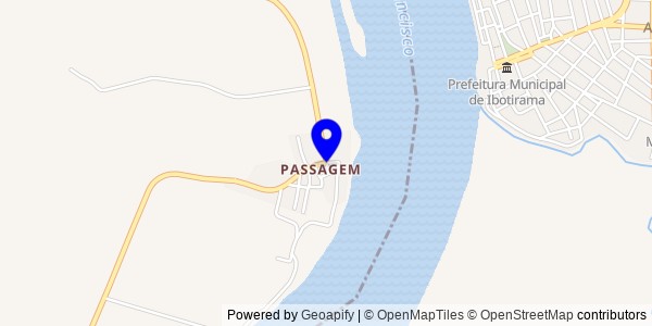 Mapa de Ibotirama - Fisioterapeutas