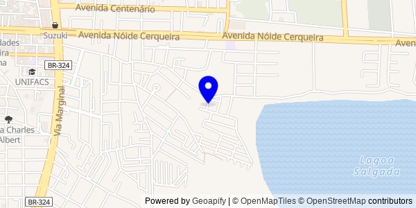 Mapa de Pilão Arcado - Nutricionistas