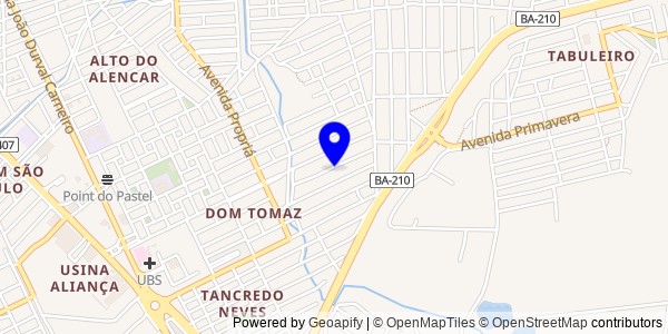 Mapa de Rodelas - Fisioterapeutas