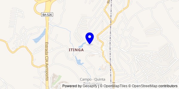 Mapa de Adustina - Nutricionistas