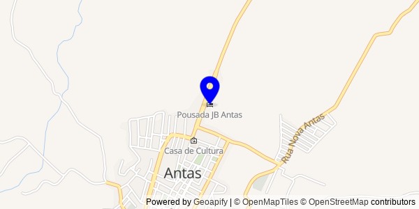 Mapa de Antas - Fisioterapeutas