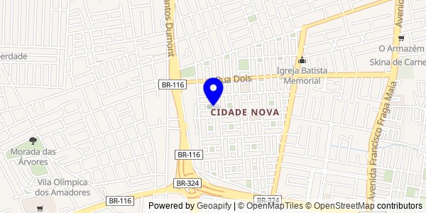 Mapa de Aramari - Nutricionistas