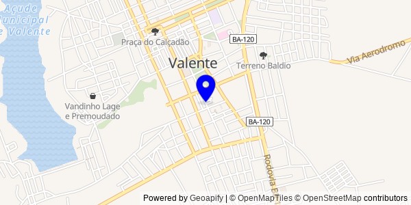 Mapa de Euclides da Cunha - Nutricionistas