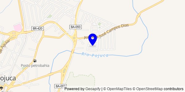 Mapa de Jandaíra - Fisioterapeutas