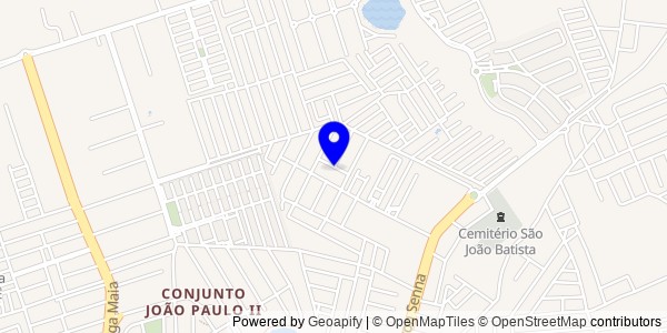 Mapa de Jeremoabo - Nutricionistas