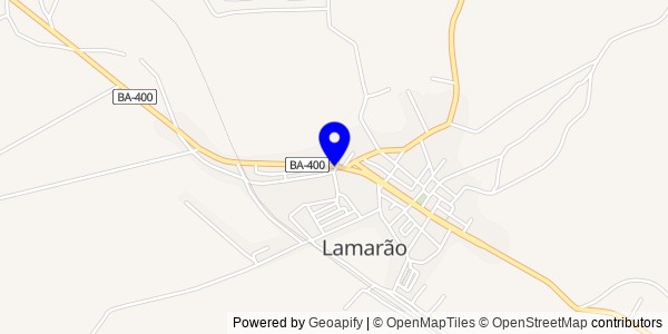 Mapa de Lamarão - Nutricionistas