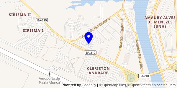 Mapa de Santa Brígida - Fisioterapeutas