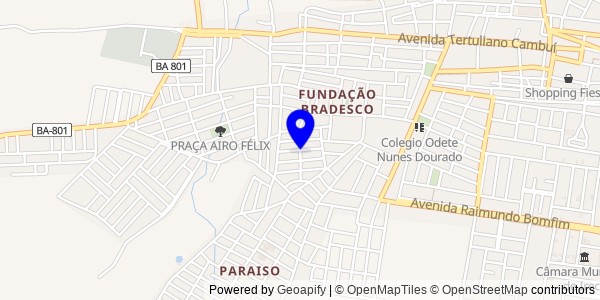 Mapa de Ibipeba - Fisioterapeutas