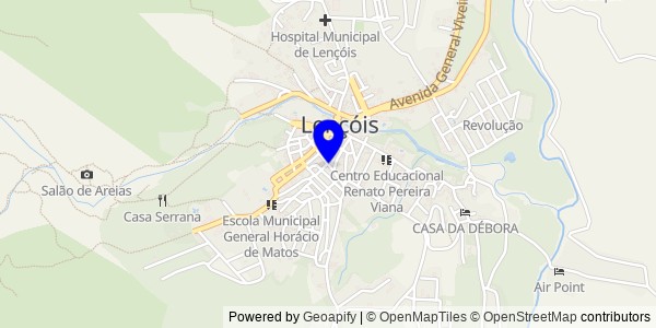 Mapa de Miguel Calmon - Nutricionistas