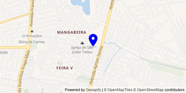 Mapa de Mulungu do Morro - Fisioterapeutas