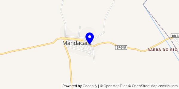 Mapa de Pintadas - Fisioterapeutas