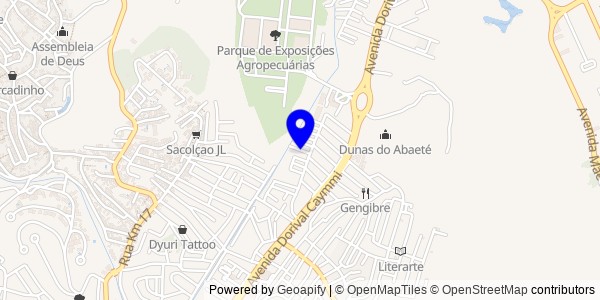 Mapa de Rafael Jambeiro - Fisioterapeutas