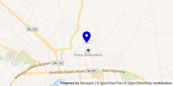 Mapa de Santo Estêvão - Fisioterapeutas