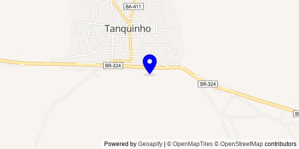 Mapa de Tanquinho - Nutricionistas