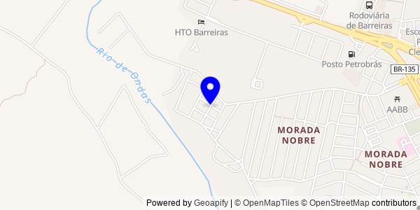 Mapa de Várzea Nova - Nutricionistas