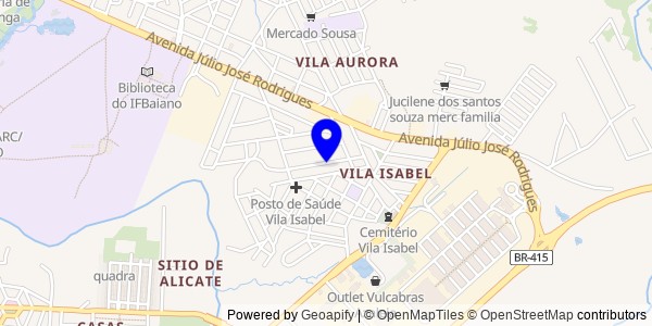 Mapa de Belmonte - Nutricionistas