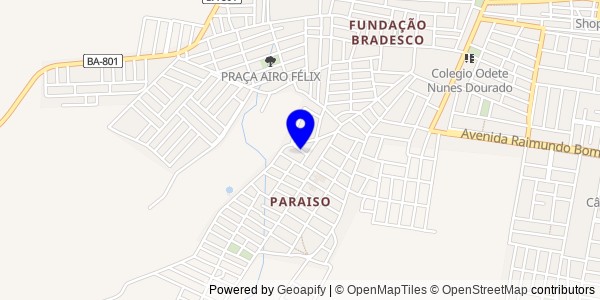 Mapa de Buerarema - Fisioterapeutas