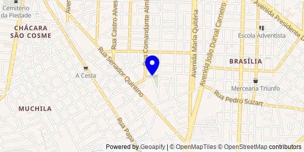 Mapa de Cairu - Fisioterapeutas