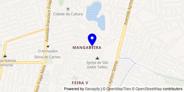 Mapa de Camamu - Fisioterapeutas