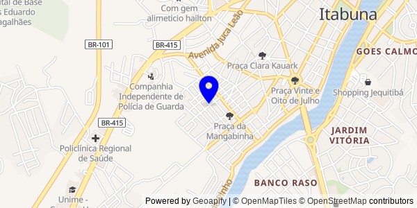 Mapa de Firmino Alves - Nutricionistas