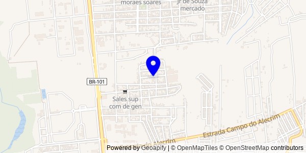 Mapa de Ibicaraí - Fisioterapeutas