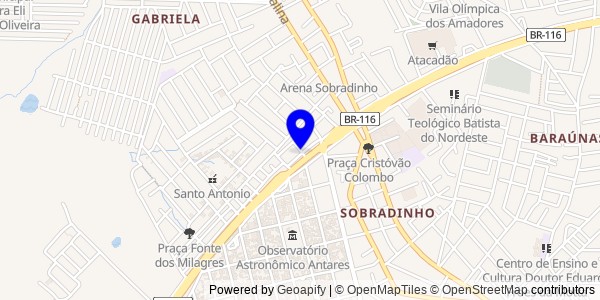 Mapa de Ipiaú - Fisioterapeutas