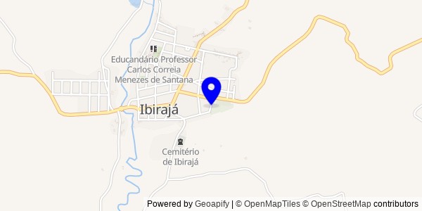 Mapa de Itamaraju - Nutricionistas