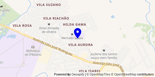 Mapa de Medeiros Neto - Nutricionistas