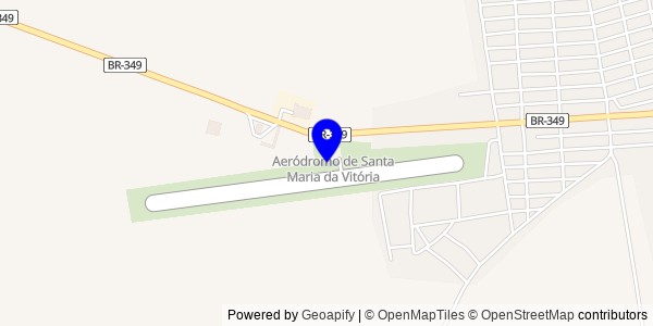 Mapa de Santa Cruz da Vitória - Fisioterapeutas