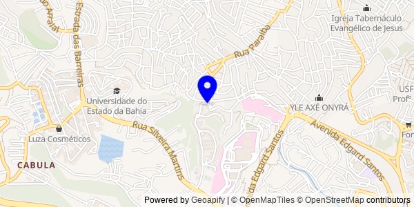 Mapa de Uruçuca - Fisioterapeutas