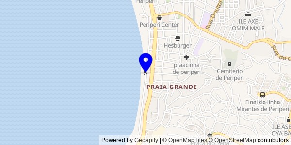 Mapa de Vera Cruz - Nutricionistas