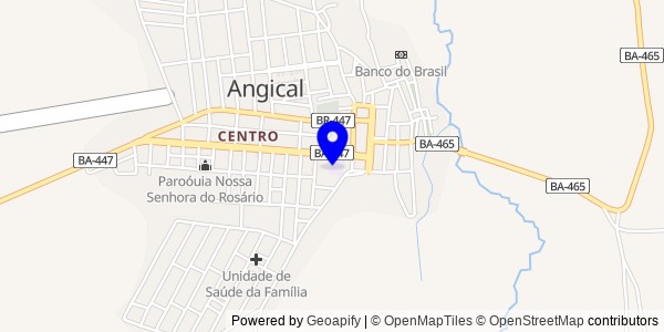 Mapa de Angical - Fisioterapeutas