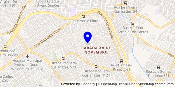 Mapa de Brejolândia - Nutricionistas