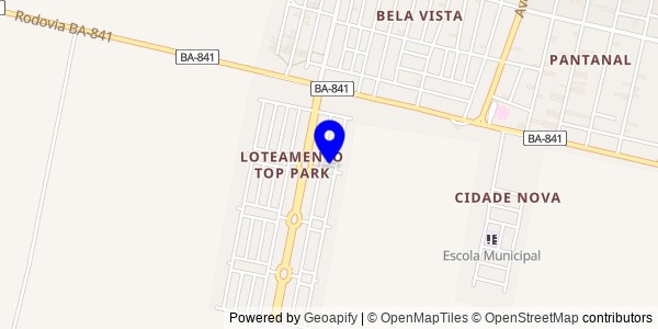 Mapa de Jaborandi - Fisioterapeutas