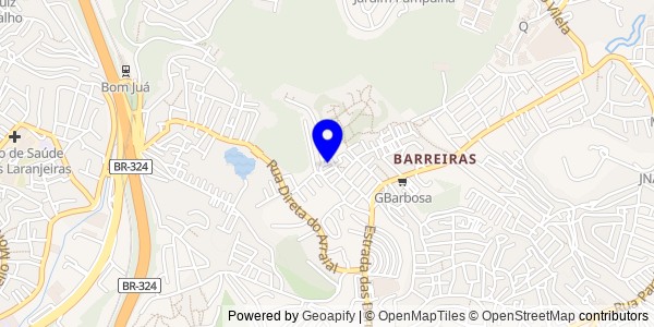 Mapa de São Desidério - Nutricionistas