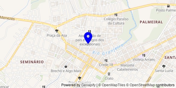 Mapa de Granjeiro - Fisioterapeutas