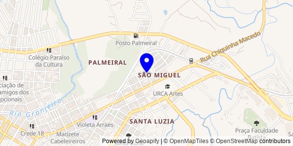 Mapa de Missão Velha - Fisioterapeutas